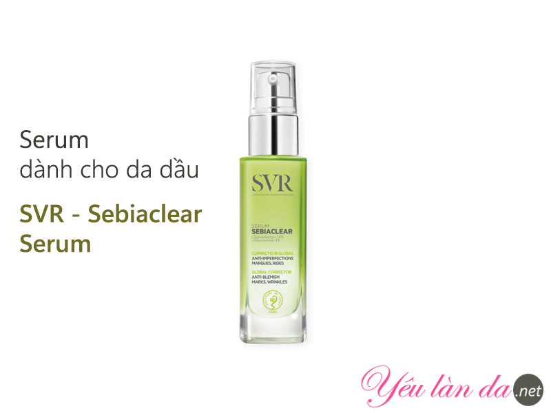 Review Serum Svr Sebiaclear Cho Da D U Y U L N Da